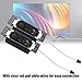V BESTLIFE 2Pcs 8 Ohm 10W TV Speaker Unit Loudspeaker Sound Amplifier Replacement for LCD TV Set