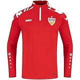 Extras: Daumenöffnung JAKO Replicas - Sweatshirts - National VfB Stuttgart Wild Halfzip Sweatshirt rotweiss 2XL
