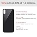 UooFide Rear Back Cover Screen Glass Replacement Compatible with iPhone Xs Max 6.5-Inches All Carriers (Space Gray)