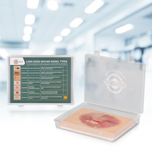 Image of Wound Packing Trainer, Healing Granulation Wound Simulation Models for Medical Education, Wound Care Demonstrations Tool