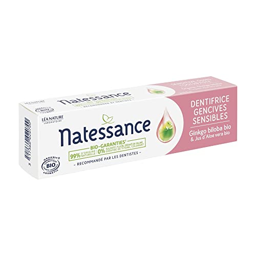 Natessance Zahnpasta für empfindliches Zahnfleisch, Bio, 75 ml – Ansicht 3