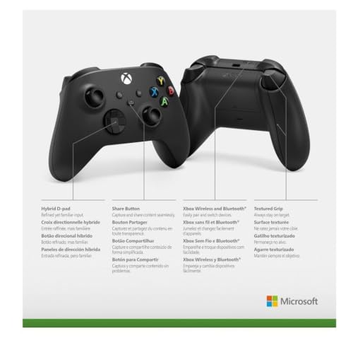 Image of Microsoft Xbox Series X /S Wireless Controller - Carbon Black
