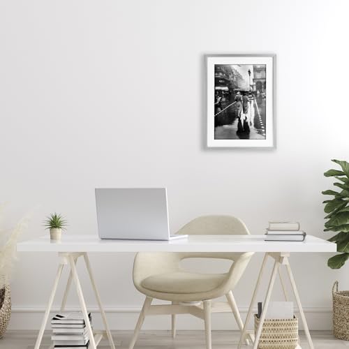Affiche Hustle facile à accrocher Stupell Industries, cadre sous verre gris robuste - 4