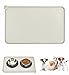 Hund und günstig Kaufen-Emwel Hundefuttermatte, Silikon-Hundenapfmatte, rutschfeste Katzen- und Hunde-Futtermatte, wasserdichtes Hunde-Tischset L (47 * 30)
