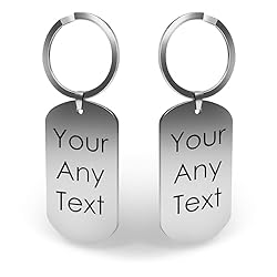 Charmify Engraved Metal Keyring