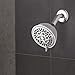 Waterpik 4892188 PowerPulse Massage Chrome Seven Settings Wallmount Showerhead; 2.5 Gpm