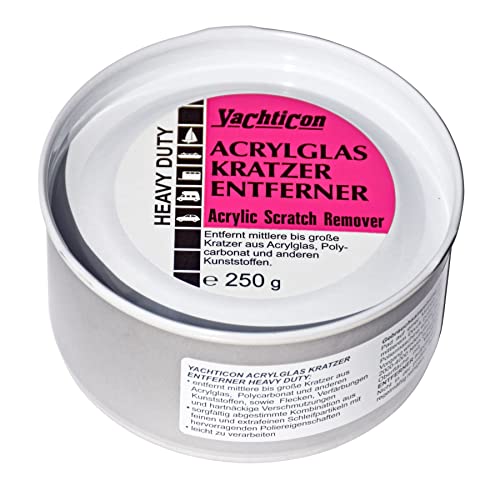 Limpiador arañazos cristales acril Yachticon 250g produit entretien plastique dur