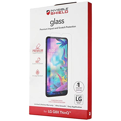 ZAGG Invisible Shield Tempered Glass for LG G8X ThinQ - Clear