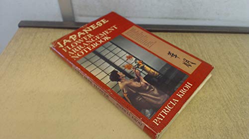 Japanese flower arrangement notebook B0000CLSPC Book Cover