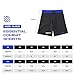 Sanabul Essential MMA Shorts for Men Boxing No Gi Jiu Jitsu Grappling BJJ Shorts, Blue 34 inch W