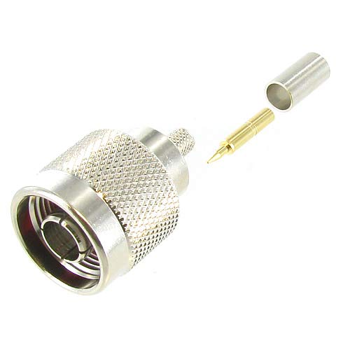 Amazon.com: Valley Enterprises N Male Crimp Connector for RG8X RG