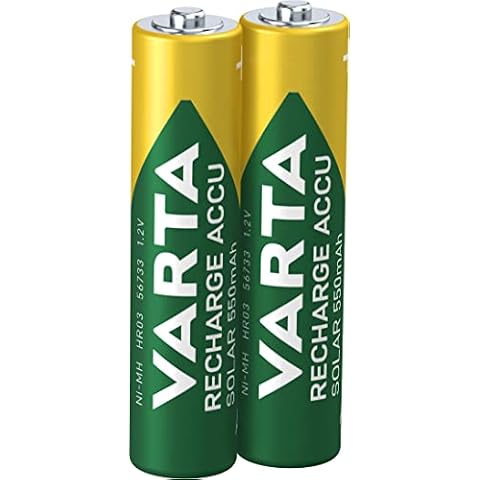Pilas recargables AAA Varta Recharge Accu Solar Cover