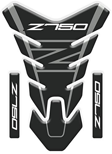 Protège-réservoir adhésif en résine effet 3D compatible avec Kawa.saki Z750 v2 Cover