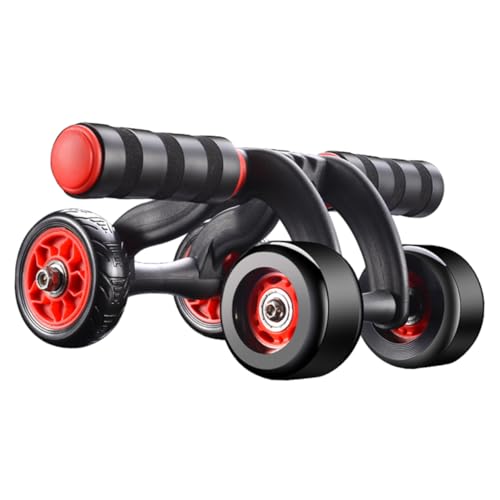 Toyvian 1 Pieza rueda de abdominales hogar deportista gimnasia músculo ruedas postura rodillo de fitness dispositivo de ejercicio físico bajar de peso equipo dispositivo de fitness Negro