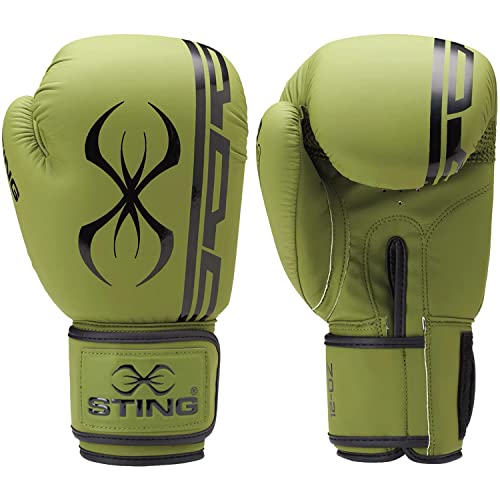 Image of STING Olympics Sponsor - Armaplus Boxing Gloves | for Competition & Training (10OZ, Khaki)
