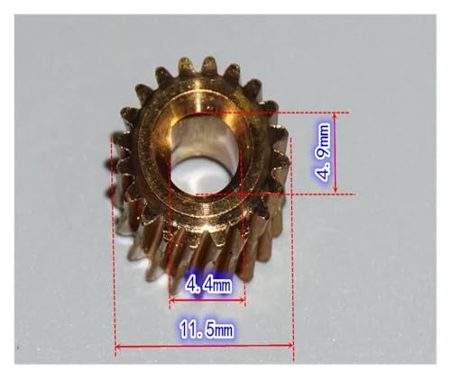 Boîte de vitesses N20 DC 3V 6V à vis sans fin 62 TR/Min pour robotique