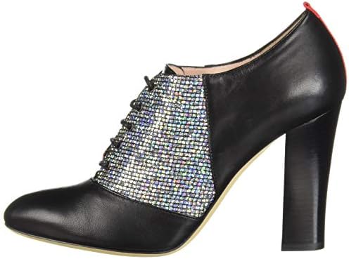 SJP by Sarah Jessica Parker Women's Chaucer Oxford Lace Up Pump, Black/Scintilla, 36.5 B EU (6 US) | Image 7