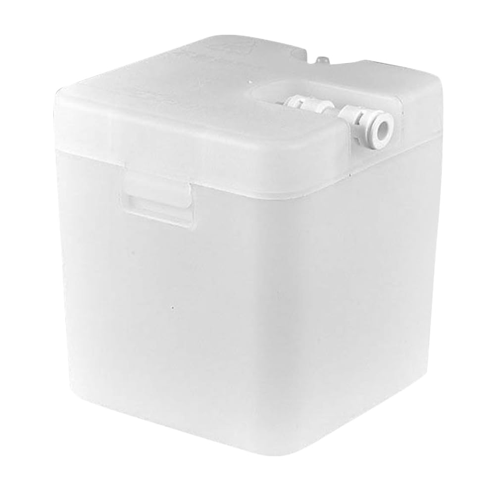 Hemobllo Tea Water Bucket Portable Plastic Water Storage Bucket with Independent Tank Lightweight for Home Office Tea Ceremony