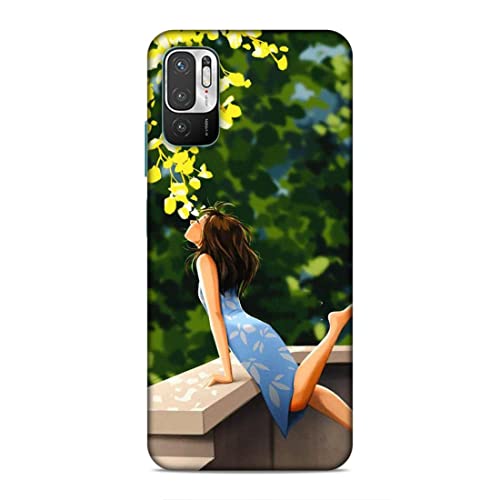 Image of Printed Mobile Back Hard Case Cover for Xiaomi Redmi Note 10T 5G / Xiaomi Redmi Note 10 5G / Xiaomi Poco M3 Pro 5G | Cute Girl, Sunshine, Cute Dress, Lovely Day-2193