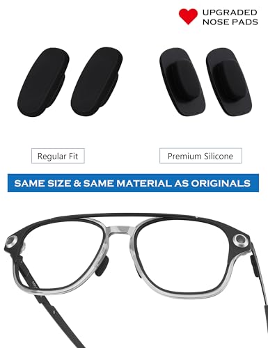 Image of Replacement Nose Pads Nose Piece for Costa South Point /Flagler /Fernandina /Peli; for Oakley Cartridge /Spindle /Latch Key