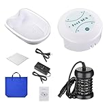 AW Ionic Detox Foot Bath Spa Machine with Tub Array Cell Cleanse Equipment Portable Home Beauty Salon Health Care