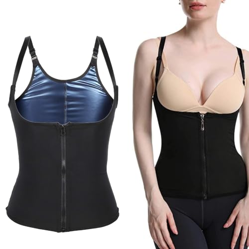 Chaleco de sauna para pérdida de peso Brrnoo faja reductora adelgazante mujer