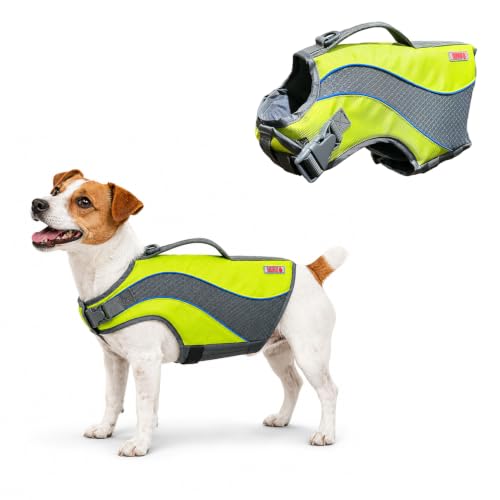 HydroPro Hundelifejacke mit Griff und verstellbarer Passform