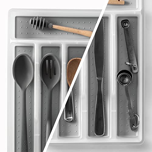 Range-couverts Bino 5 compartiments pour optimiser les tiroirs