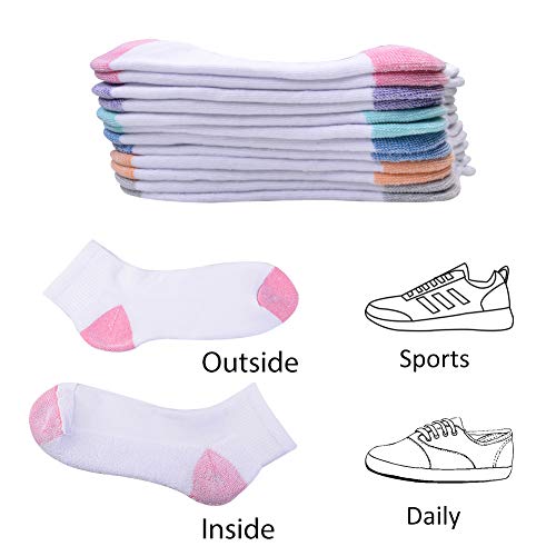 JOYNÉE Ankle Socks Women Low Cut Athletic Running with Cushion for Sports and Casual Use 6-Pairs Pack4