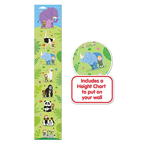 Galt, Giant Floor Puzzle - Who's Taller?, Floor Puzzles for Kids 30 piece Puzzle, Ages 3 to 6 years Plus, Vibrant Colors, 60 cm x 90 cm - Image 3