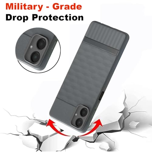 Image of Shockproof Case for Samsung Galaxy A06 5G / A06 4G | Full Camera Protection | TPU Flexible Back Cover for Samsung Galaxy A06 5G / A06 4G (Graphite Grey)