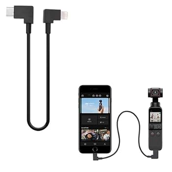 DJI Osmo Pocket 本体 + アダプター2個 Osmo pocket 2用usbアダプター,iosスマートフォン用usb TYPE-C