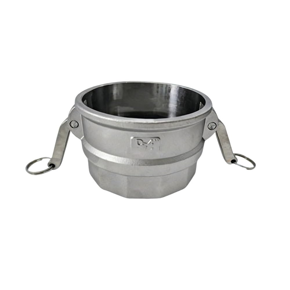 Acoplamiento tipo D Camlock, manguito de rosca hembra DN100 BSP de 4", conector rápido de acero inoxidable para bombas de agua industriales