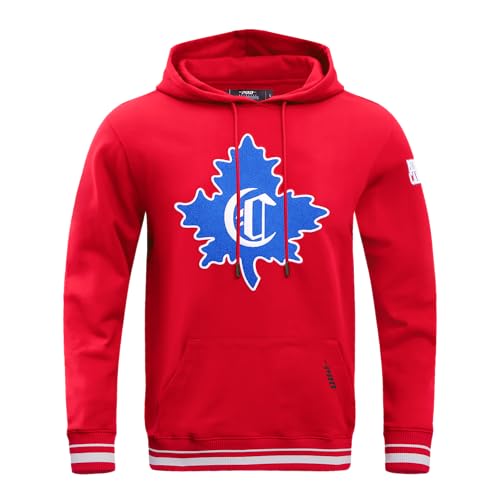 Image of Pro Standard Men's NHL Retro Classics Brushed Back French Terry Pull Over Hoodie