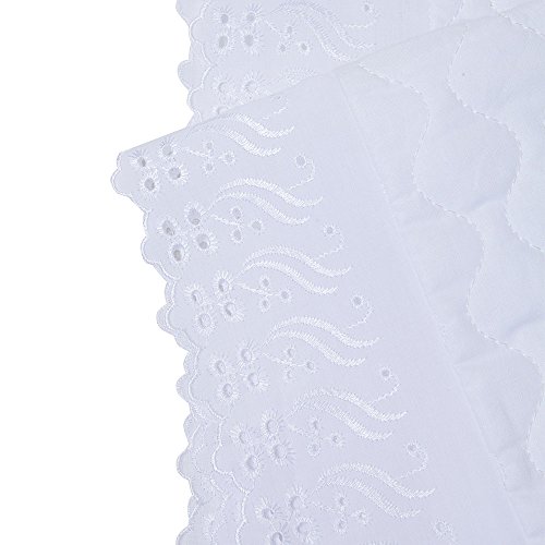Manta Acolchoada, Papi Textil, Branco, 90Cmx90Cm