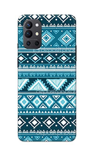 Image of PRINTFIDAA Coloured Tribal Pattern Hard Back Cover for OnePlus 9R Back Cover -(P6) KAT1008