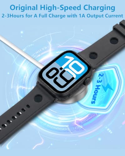 Image of [Apple MFi Certified] Apple Watch Charger Fast Charging, Stuffcool 2Pack 6.6FT USB to iWatch Magnetic Charger Portable Wireless Fast Charging Cord for Apple Watch Series Ultra /11 /10 /9 /8 /7 /6 /SE /5 /4 /3 /2