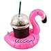 Aoutacc Floating Drink Holders, 12 Pack Inflatable Palm Tree Flamingos Pineapple Cactus Drink Cup Holders Pool Cup Holders Coasters for Summer Pool Party