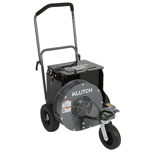Klutch Walk-Behind Jet Leaf Blower, KLiQ 57.6V, 1271 CFM, Brushless, Battery-Powered, Bare Tool
