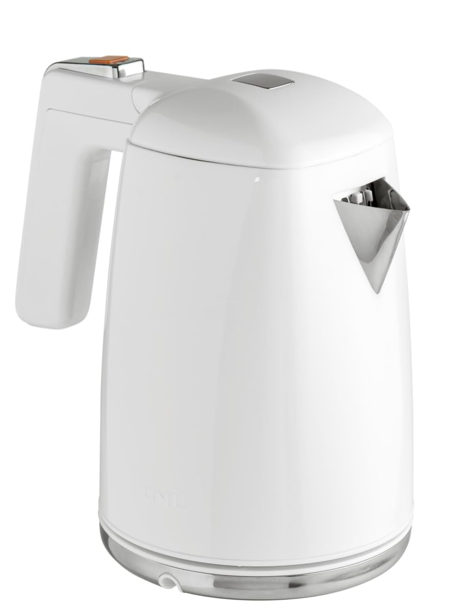 JVD Electric Kettle 1 Litre Double wall cool touch Easy to open Use For boiling Water Making Tea and Coffee Instant Noodles Soup-image-29