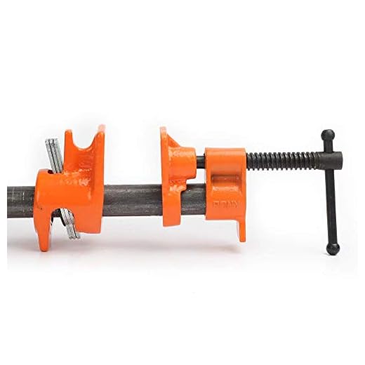 Pony Tools 52 6 Pack 1/2in. Ajustable Clamp Fixture for Black Pipe