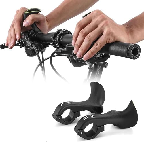 Mioloe Fahrrad Lenkerhörnchen Lenkerverlängerung Griffe für MTB Straße...