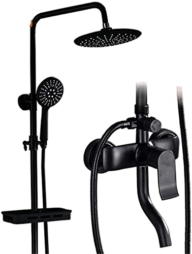 Ensemble de douche à hauteur réglable avec tête ABS - 3