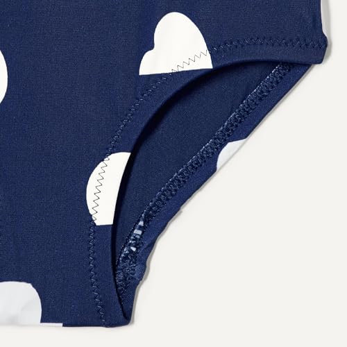 Image of Amazon Essentials Girls and Toddlers' Cross-Back One-Piece Swimsuit