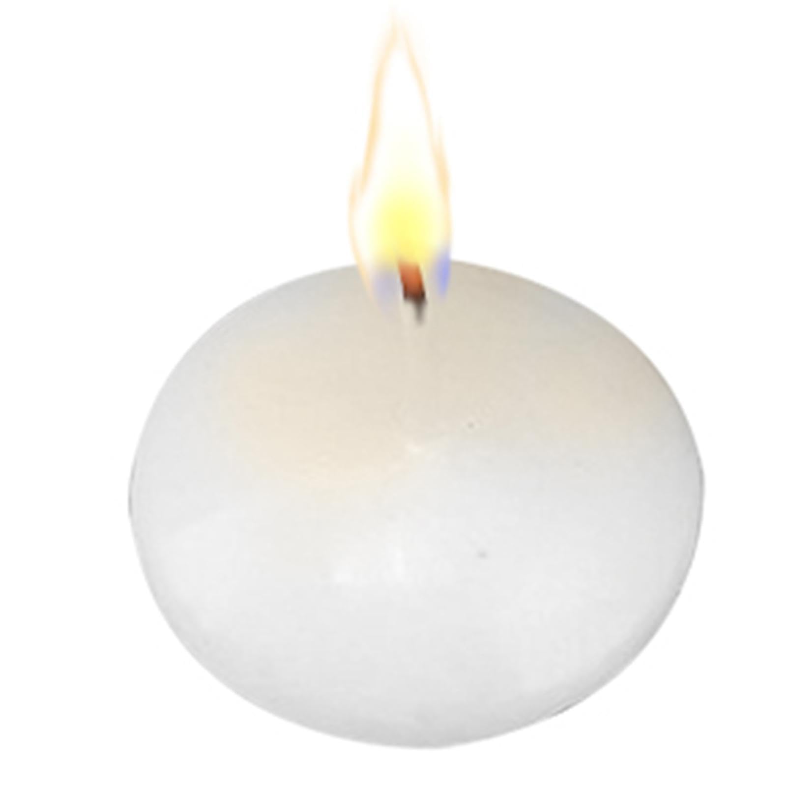 10 Pieces White Floating Candles Swimming Pool Floating Candle Pool Decorations Romantic Floating Candles Small Floating Candles for Bathtub, Swimming Pool, Vase Centerpiece