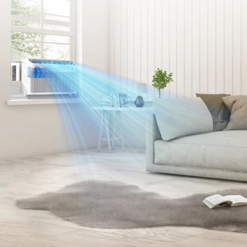Image of Midea 12,000 BTU DOE U-Shaped Smart Window Air Conditioner, for spaces up to 550 sq. ft., Cool, Auto, Dry (dehumidify), Fan - MAW12AV1QWT-C