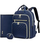 LOVEVOOK Diaper Bag Backpack,Quilted Baby Bag for Mom and Dad, Large Capacity Travel Back Pack wi...