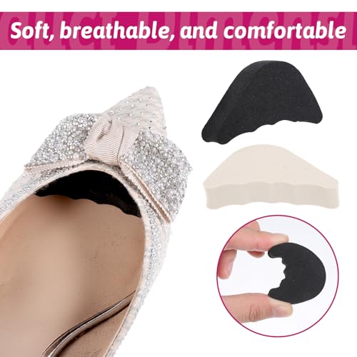 4 pares rellenos ajustables para punta de calzado miniatura 3