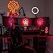 Hroavan World of Red Horde Neon Sign World of Led Craft Themed Neon Lights Light Up Your Game Fantasy World for Wall Decor Fans Room Bedroom Game Room Decor