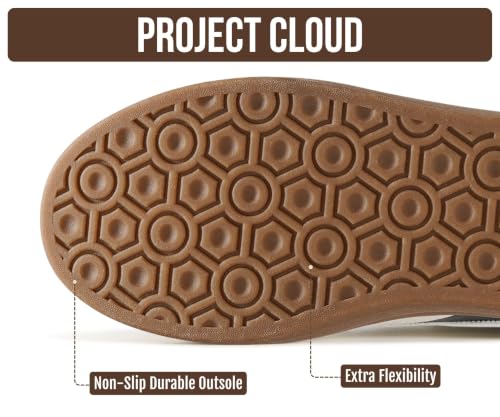 Image of Project Cloud Platform Sneakers for Women Footwear - Memory Foam Insole Womens Shoes, Lightweight and Non-Slip Sole Lace Up Fashion Sneakers for Women 2026 (Volley)